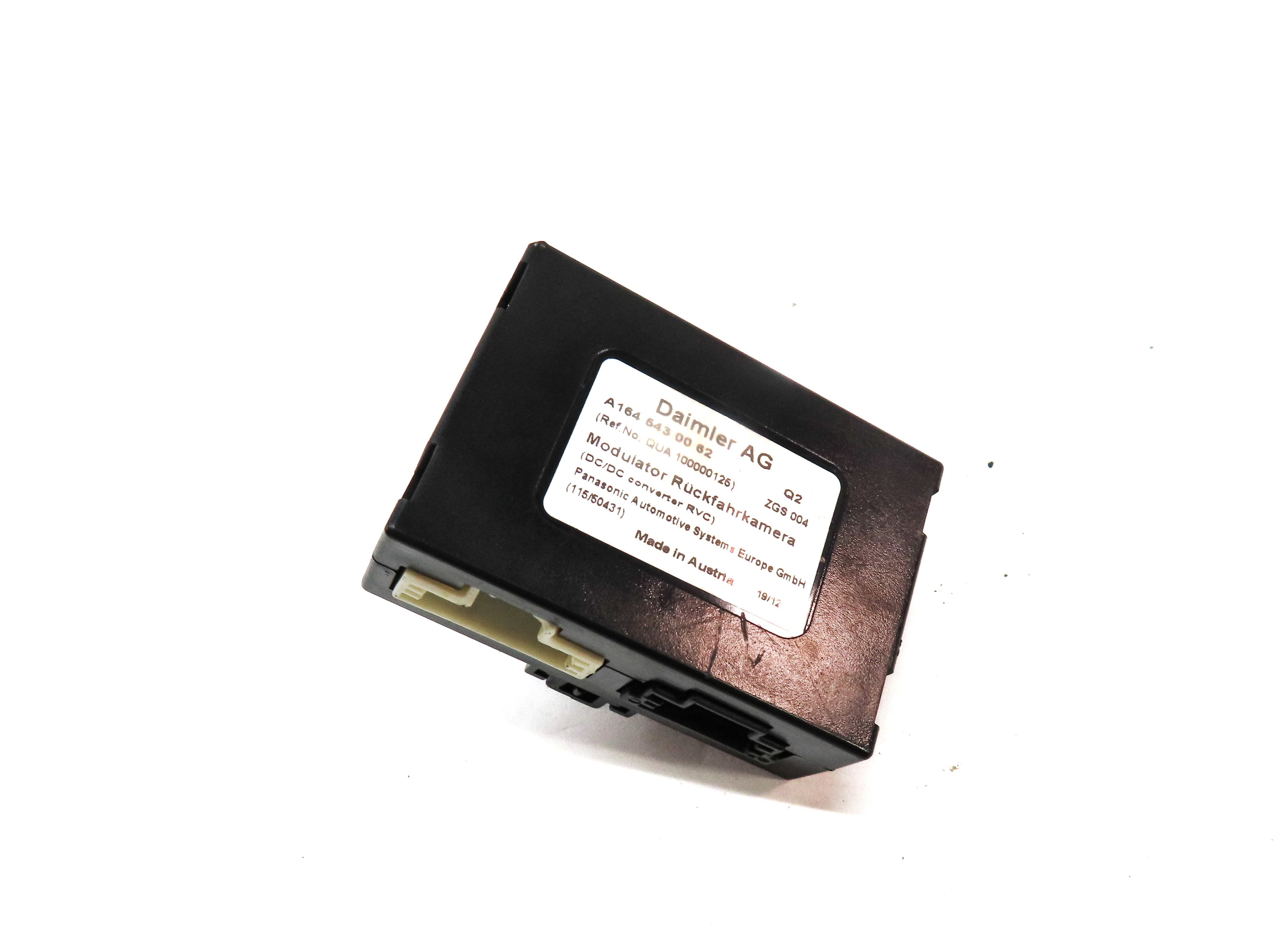 2013 MERCEDES C250 (W204) REARVIEW REAR VIEW BACK UP CAMERA CONTROL MODULE — exact item pictured